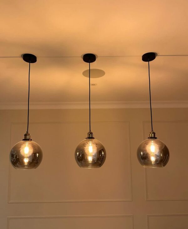 Pendant Lights Styled Gold Drop