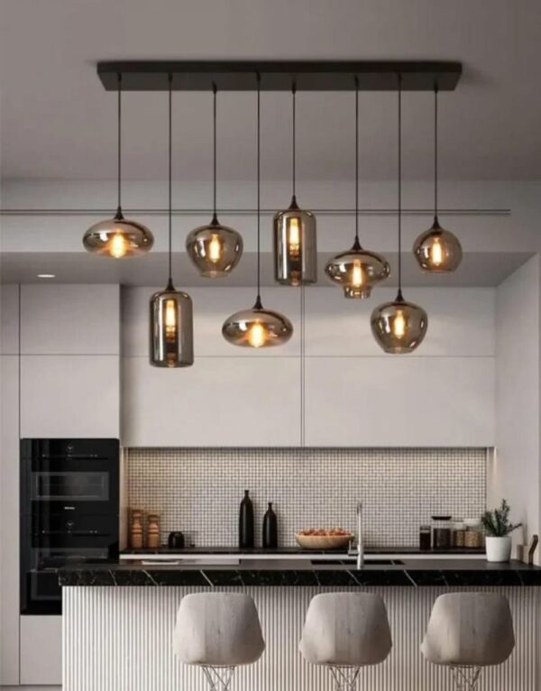 Pendant Lights With 8 Bulbs
