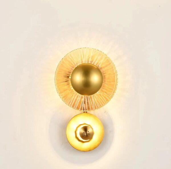Led Wall Bracket With Flower Design