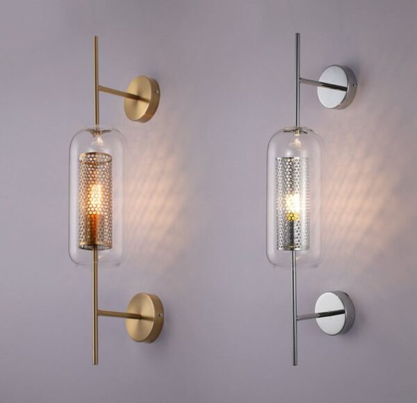 Bedside Lights Styled Gold And Silver