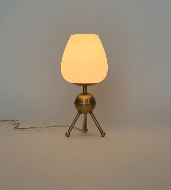 Table Lamps Three Legs Golden