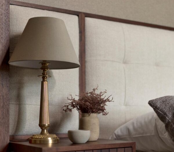 Table Lamp Golden Steel Legs